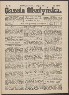 Gazeta Olsztyńska, 1913, nr 134