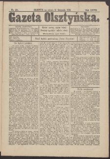 Gazeta Olsztyńska, 1913, nr 135