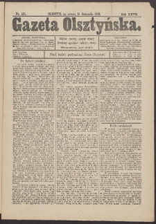 Gazeta Olsztyńska, 1913, nr 135