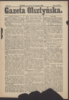Gazeta Olsztyńska, 1913, nr 141