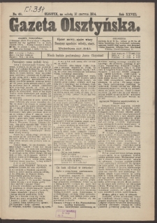Gazeta Olsztyńska. 1914, nr 69