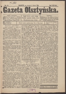 Gazeta Olsztyńska. 1914, nr 82