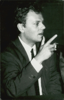 Donald Tusk w Mrągowie 1989