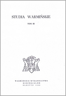Studia Warmińskie T. 3 (1966) - cały numer