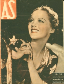 As : ilustrowany magazyn tygodniowy, 1936 (R. 2), nr 27