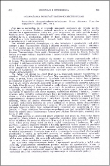 Rozważania duszpastersko-katechetyczne : [recenzja]