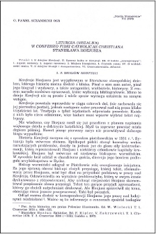 Liturgia (mszalna) w "Confessio fidei catholicae Christiana" Stanisława Hozjusza