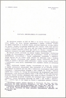 Kaplica Jerozolimska w Olsztynie