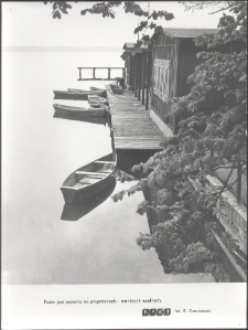 [Przystań wodna po zakończeniu sezonu]