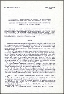 Preferencja ideałów kapłaństwa u kleryków : studium empiryczne na podstawie badań niektórych seminariów polskich i NRD