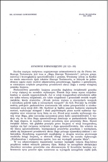 Synowie niewdzięczni (Iz 1,1-20)