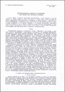 Błogosławiona Dorota z Mątowów i jej droga na ołtarze Pańskie