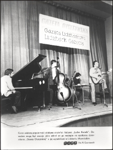 [Kabaret "Ładne Kwiatki" na święcie "Gazety Olsztyńskiej" w Lidzbarku Warmińskim]