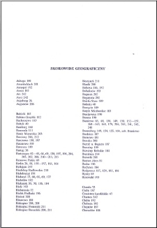 Skorowidz geograficzny