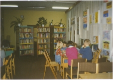 [Zajęcia z dziećmi w Miejskiej Bibliotece Publicznej w Szczytnie. 1]