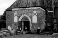 [Prace budowlane przy kościele w Purdzie. 2]