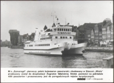 [Pierwszy polski katamaran pasażerski "Szmaragd"]