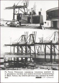 [Na budowie terminalu kontenerowego w Gdyni]