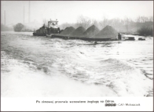 [Barka towarowa na Odrze]