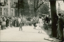 Pochód pierwszomajowy w Mrągowie. [1]