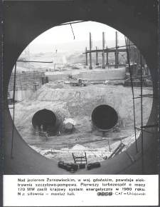 [Budowa elektrowni szczytowo-pompowej nad jeziorem Żarnowieckim]