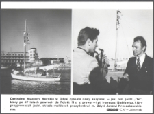 [Jacht "Dal" po powrocie do Polski]