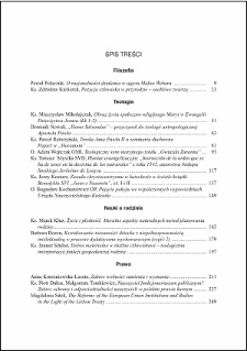 Studia Warmińskie T. 48 (2011) - spis treści