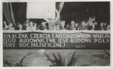 [Wojewódzki zlot przodujących czytelników wiejskich w Olsztynie. 1]