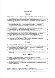 Studia Warmińskie T. 52 (2015) - spis treści