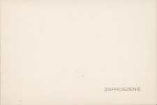 Zaproszenie na wieczornicę z okazji 30. rocznicy wyzwolenia Mrągowa 1975