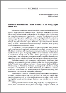 Katecheza multimedialna – dzieci w wieku 5–9 lat : [recenzja]