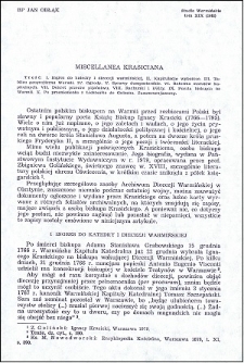 Miscellanea Krasiciana