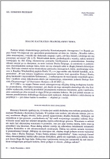 Dialog katolicko-prawosławny trwa