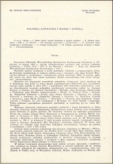 Polonika katolickie z Warmii i Powiśla