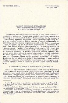 Zasady formacji kapłańskiej w seminariach duchownych w XX-leciu posoborowym