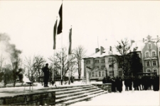 Udział harcerzy w obchodach 41 rocznicy wyzwolenia Mrągowa 1986. [1]