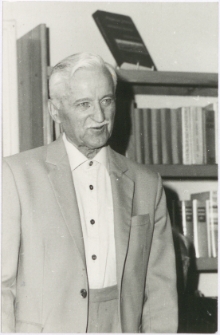 [Władysław Gębik podczas sesji poświęconej 60-leciu Związku Polaków w Niemczech. 1]