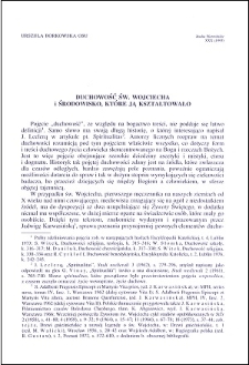 Duchowość św. Wojciecha i środowisko, które ją kształtowało