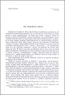 Św. Wojciech a Praga