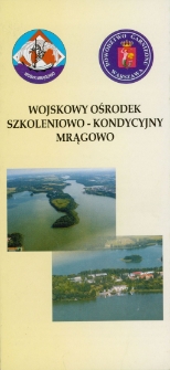 Wojskowy Ośrodek Szkoleniowo-Kondycyjny Mrągowo. [2]