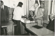 [Władysław Gębik i Jan Lubomirski podczas sesji poświęconej 60-leciu Związku Polaków w Niemczech. 1]