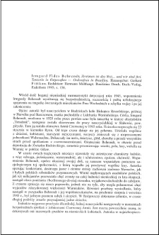Irmgard Fides Behrendt, Zerrissen ist das Netz... und wir sind frei. Tanzerin in Ostpreußen - Ordensfrau in Brasilien : [recenzja]