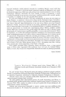 Tomasz Węcławski, Chrystus naszej wiary : [recenzja]