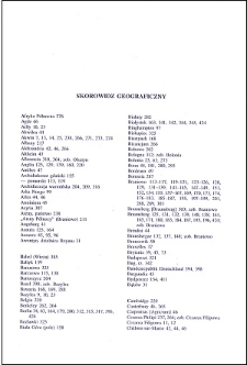 Skorowidz geograficzny