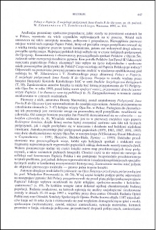 Polacy o Papieżu. Z socjologii pielgrzymek Jana Pawła II do Ojczyzny : [recenzja]
