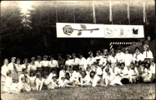 Młodzież na dożynkach w Mrągowie 1967