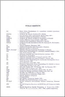 Wykaz skrótow