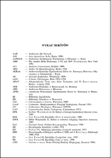 Wykaz skrótów