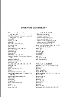Skorowidz geograficzny