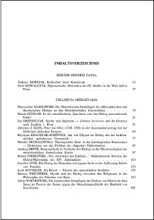 Studia Warmińskie T. 41-42 (2004-2005) - spis treści